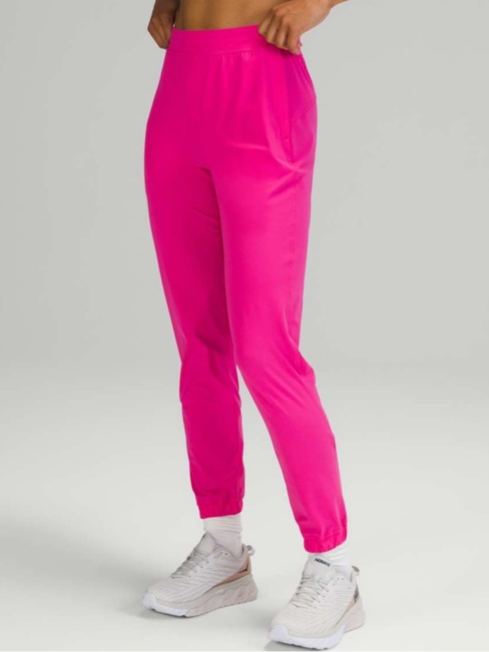 Lululemon Adapted State high rise jogger sonic pink. Sz 10